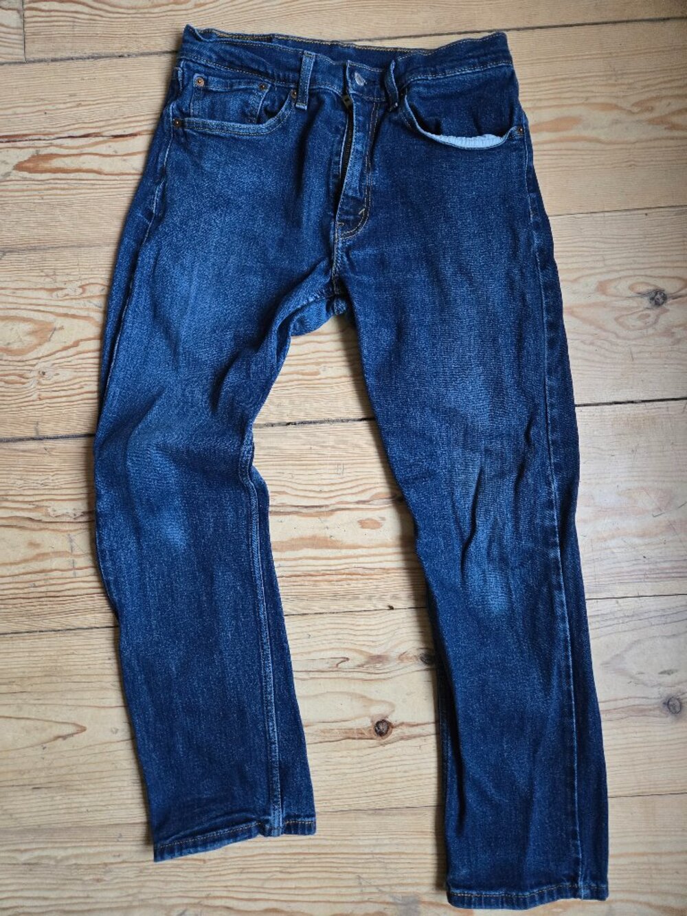 Levi’s 505 Regular Fit Dark Wash Jeans W32 L30